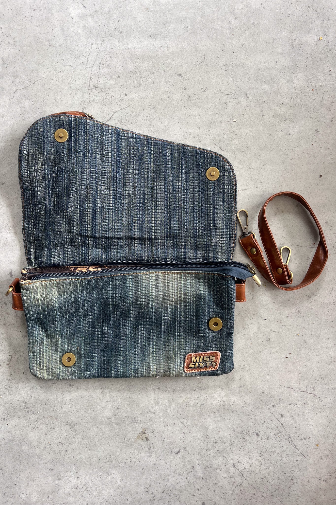 MISS SIXTY denim rose bag ★
