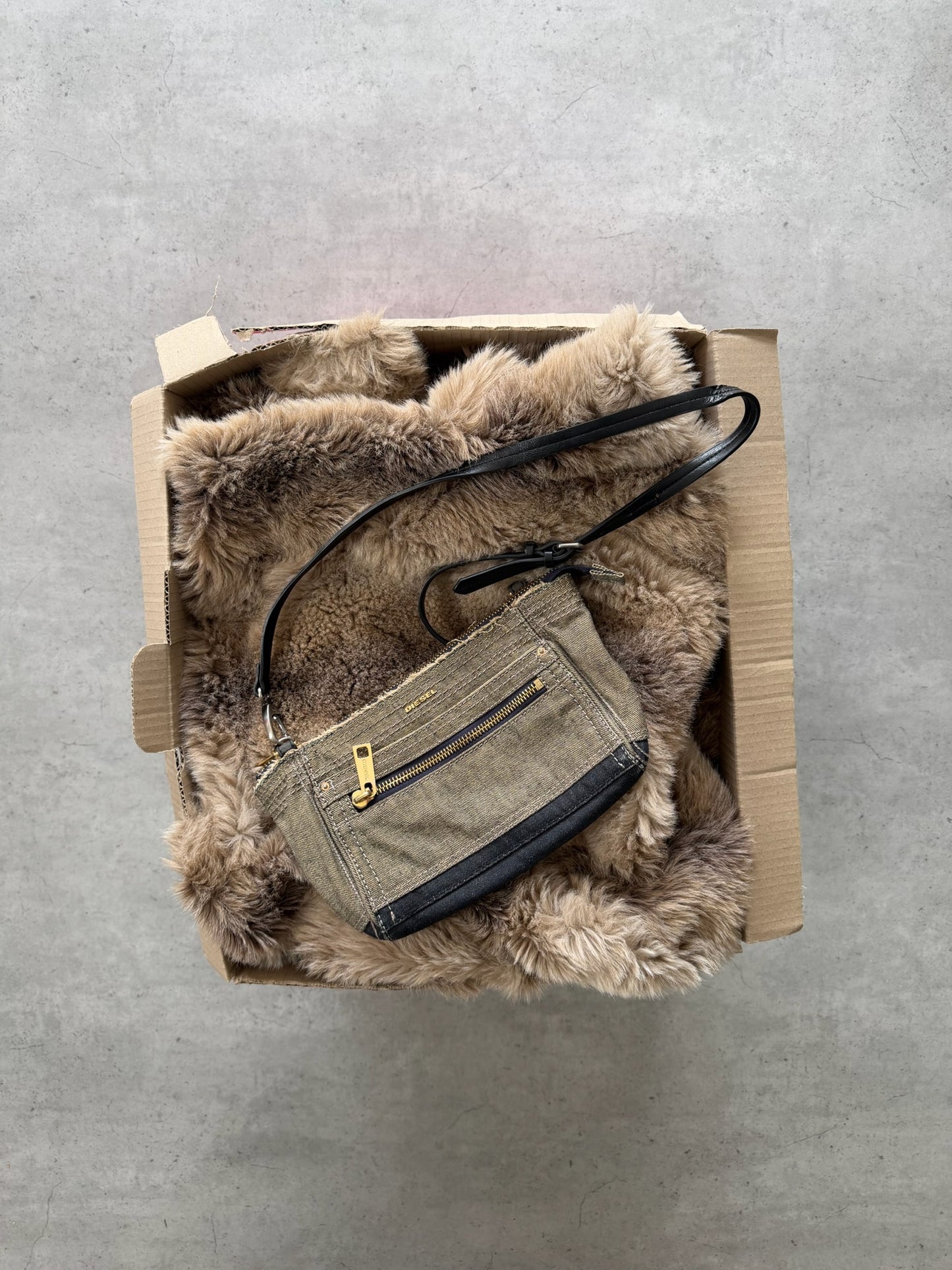 DIESEL denim bag ★