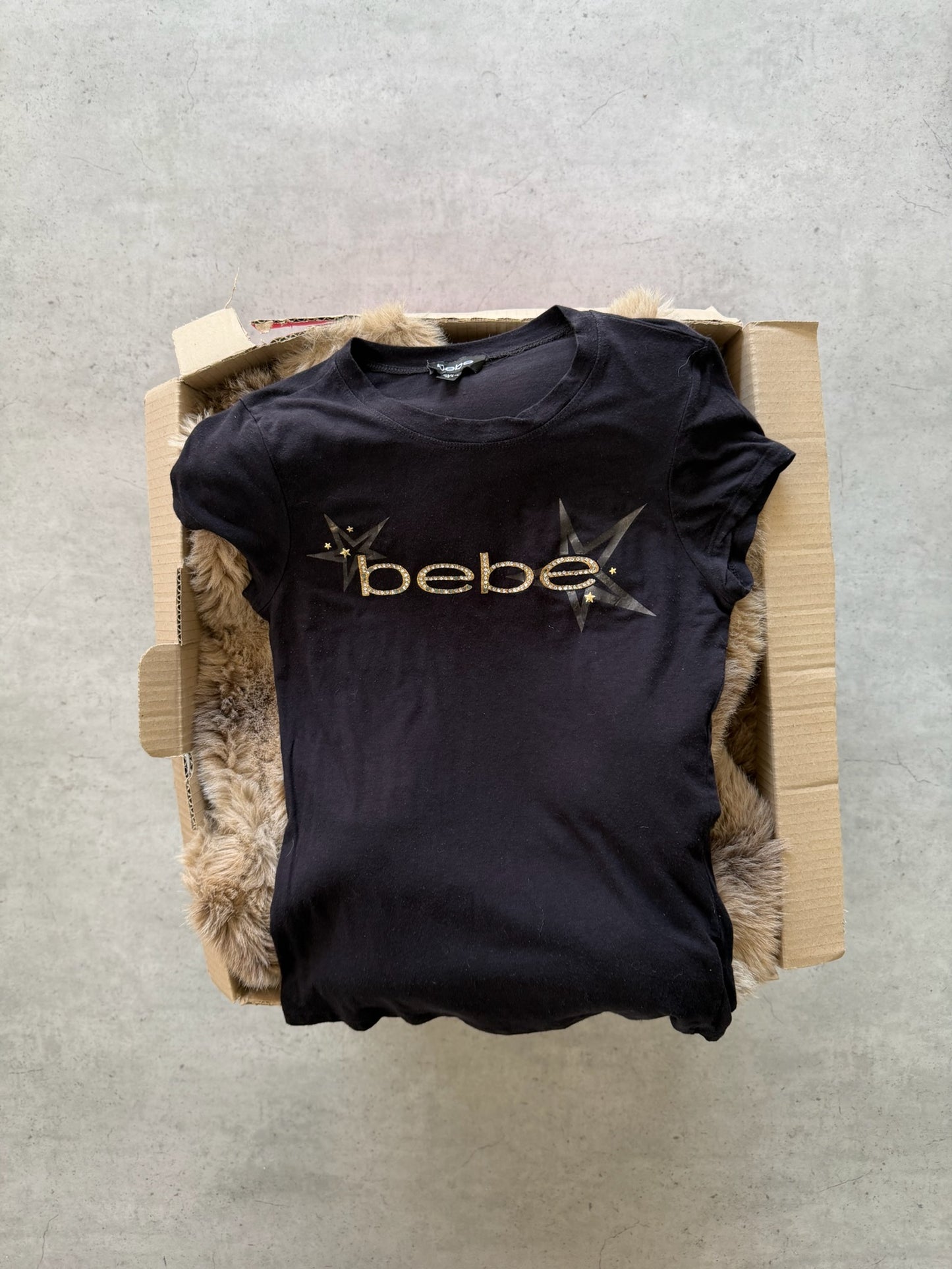 BEBE black tee ★ Size labelled medium