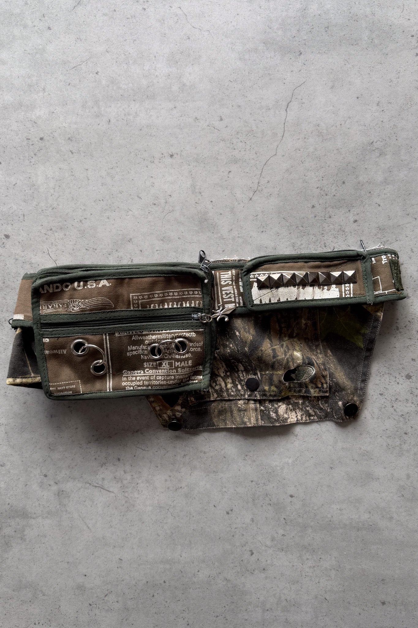 Camo belt bag ★