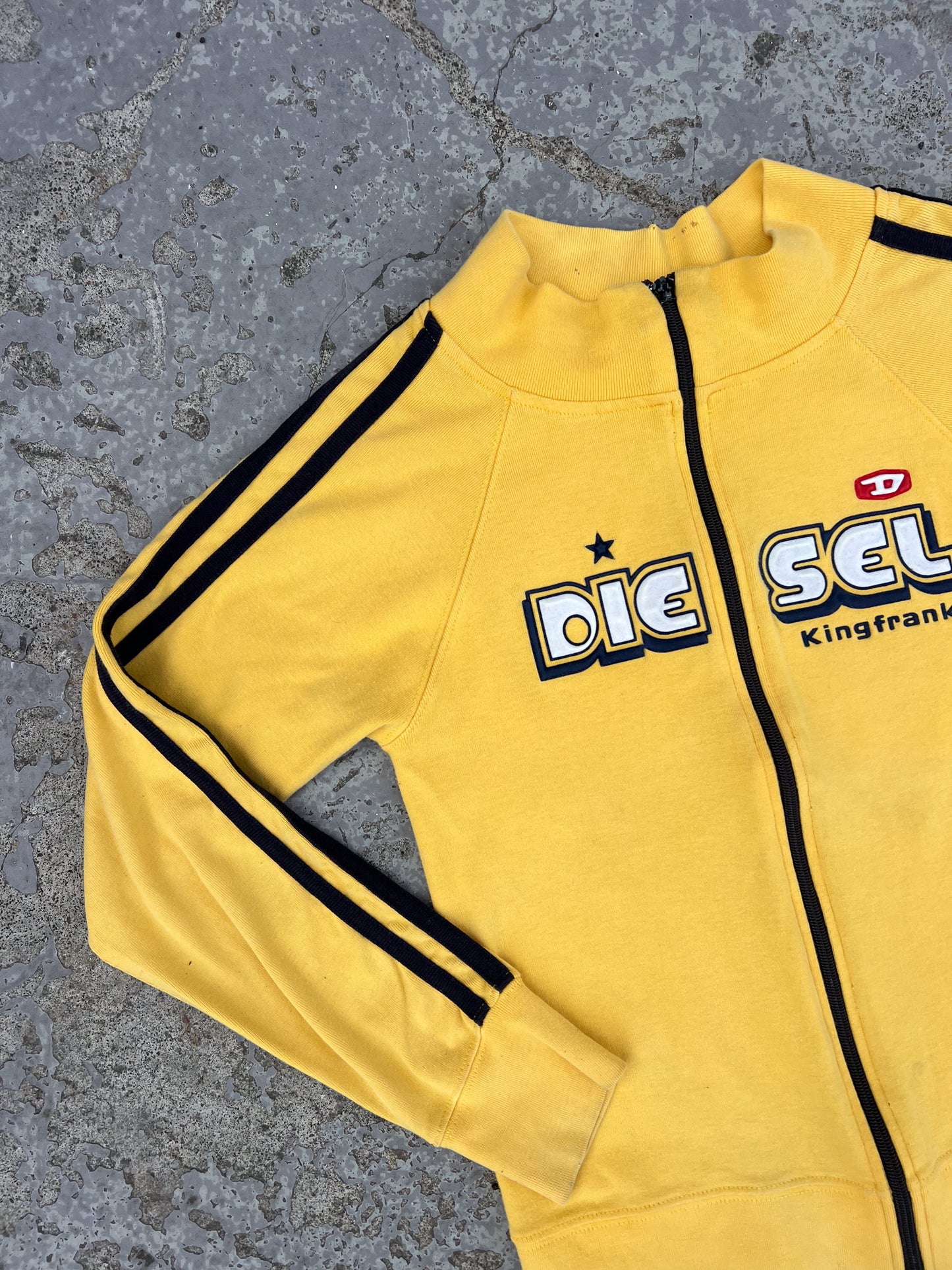 DIESEL yellow track jacket ★ Estimated size xs