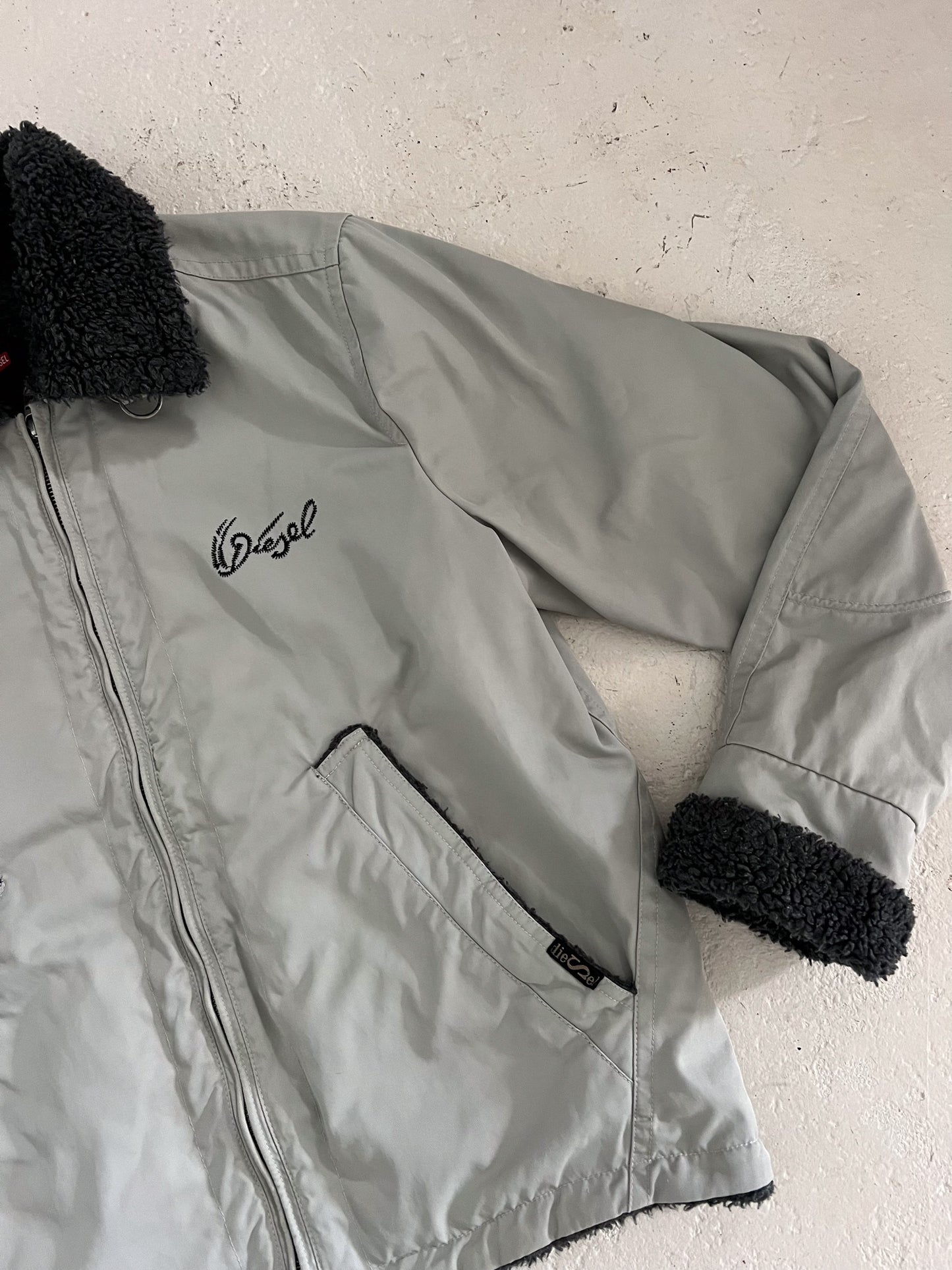 DIESEL sherpa jacket ★ Size medium