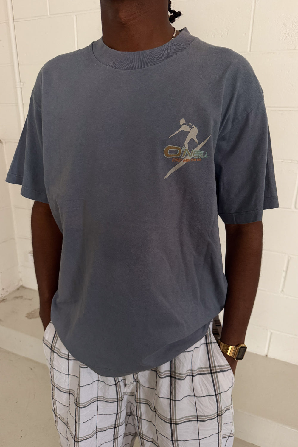 O'NEILL blue graphic tee ★ Size medium