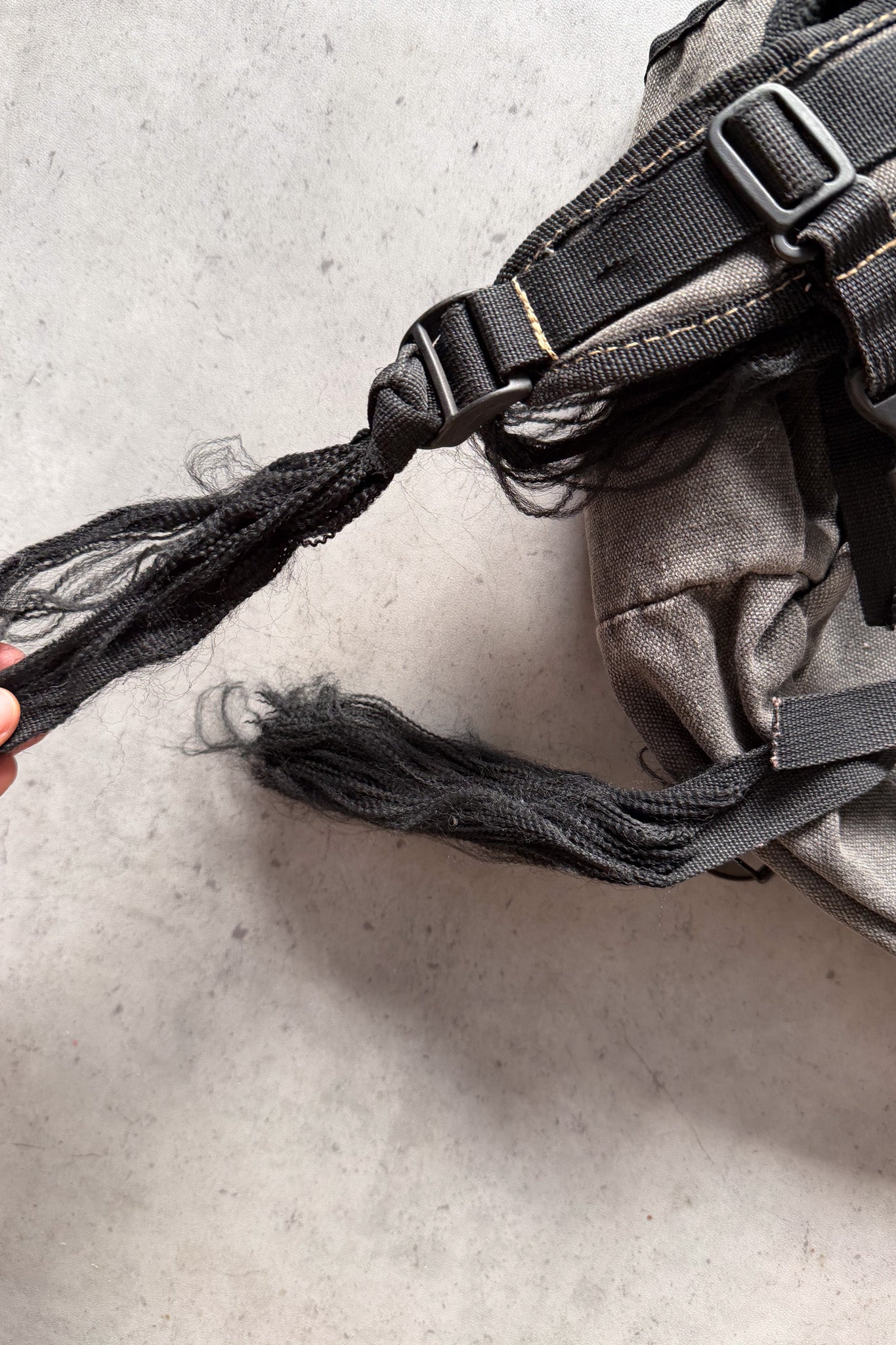 DIESEL born dark grey backpack ★