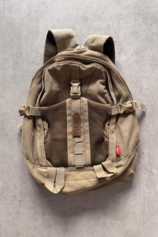 DIESEL khaki backpack ★