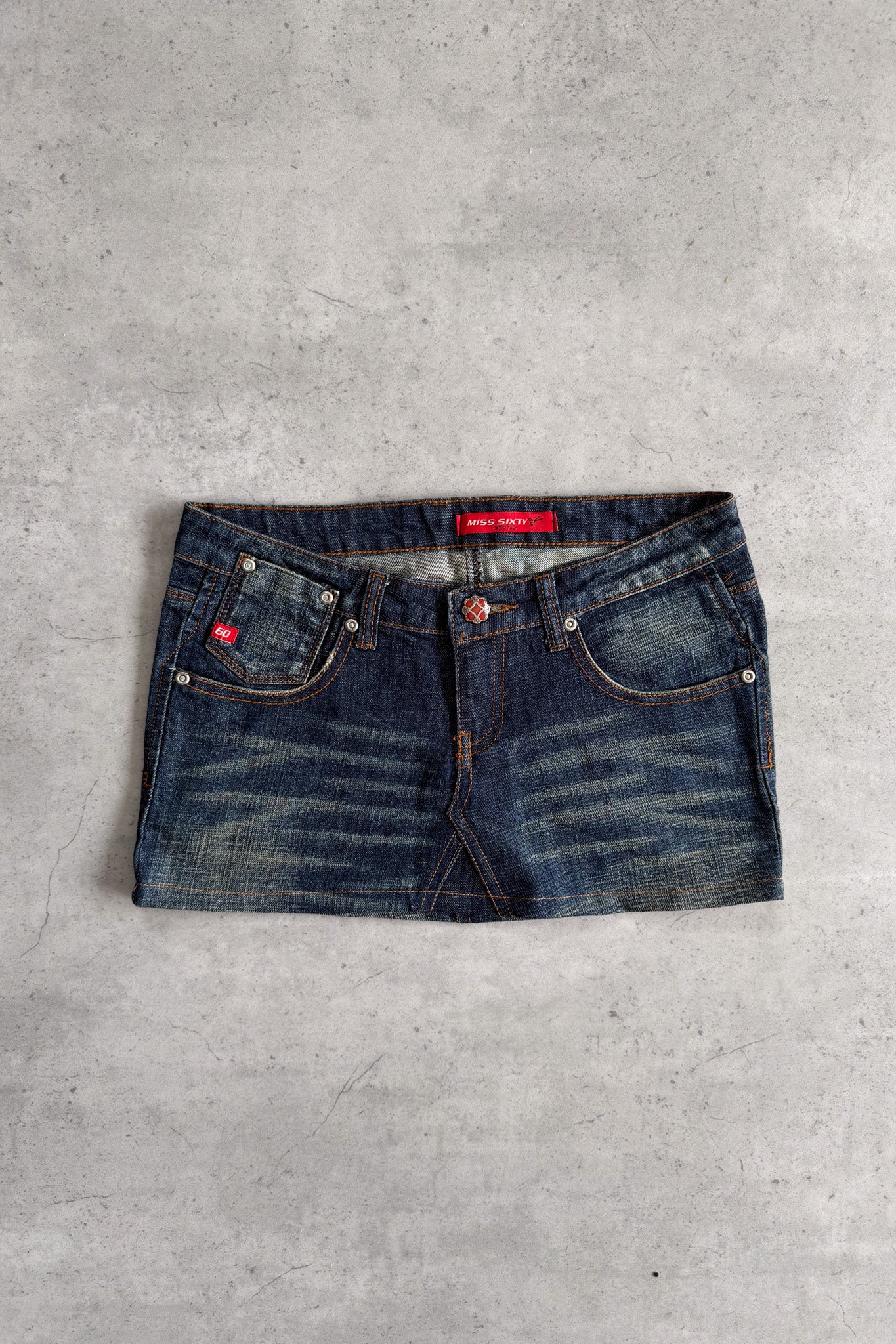MISS SIXTY denim micro skirt ★ Size estimated small