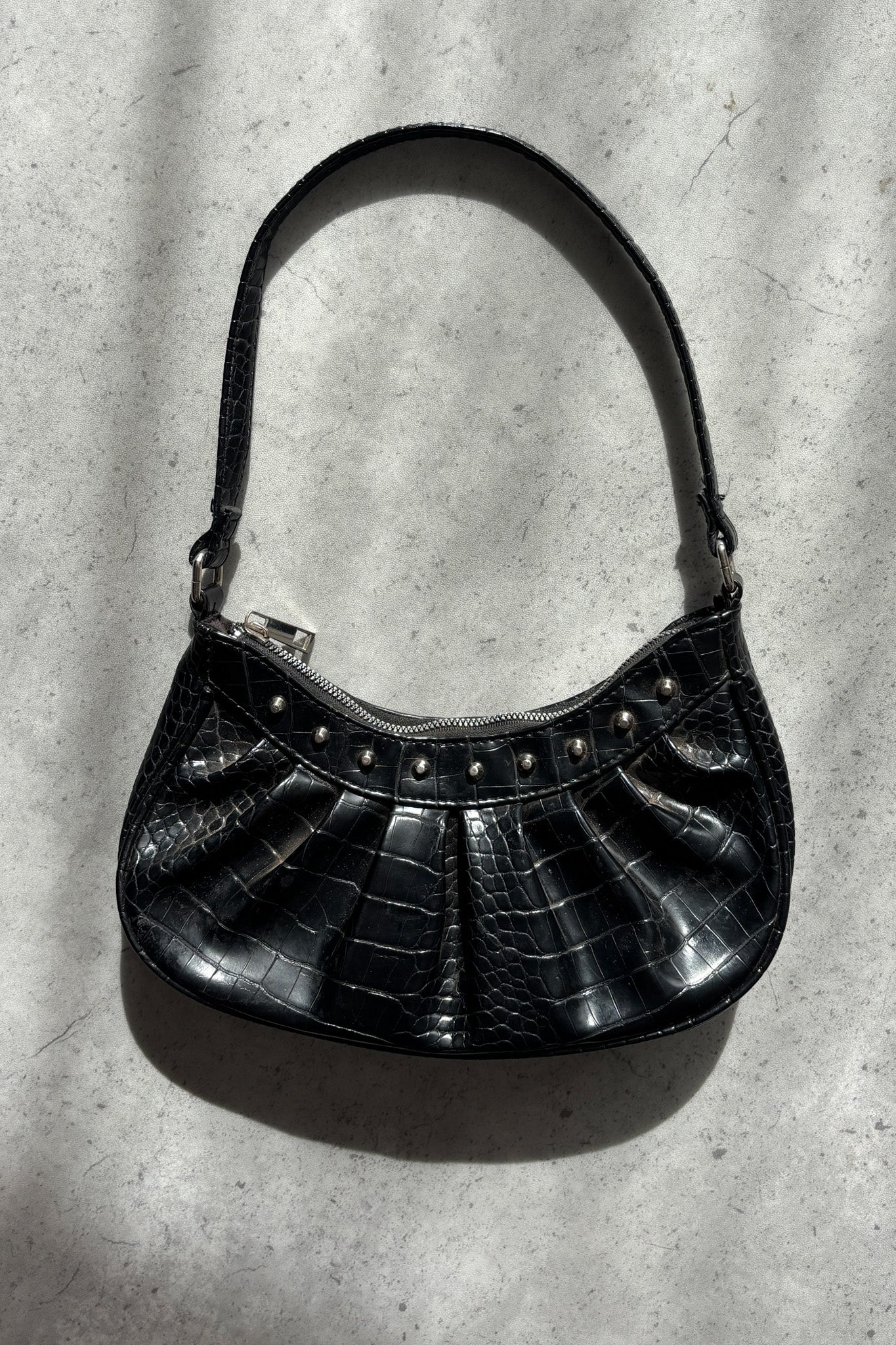 Black leather bag ★
