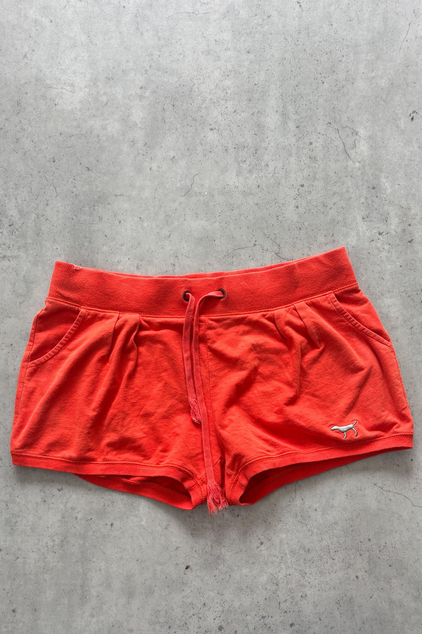 PINK orange mini shorts ★ Size large