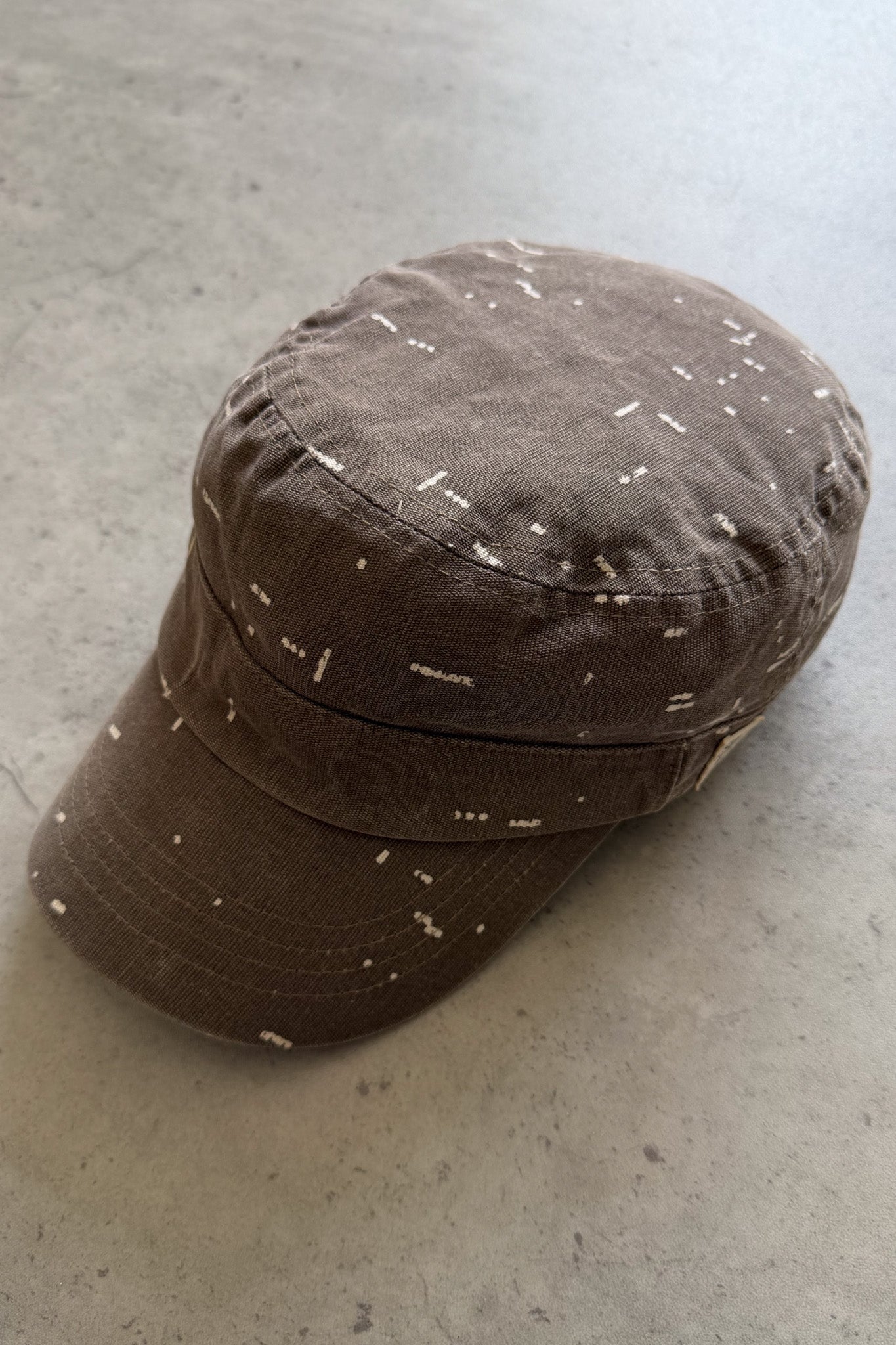 CHUNGLIM brown cadet hat ★
