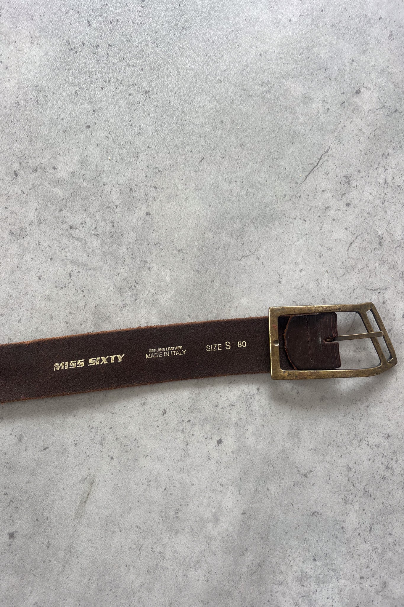 MISS SIXTY leather belt ★ Size labelled small