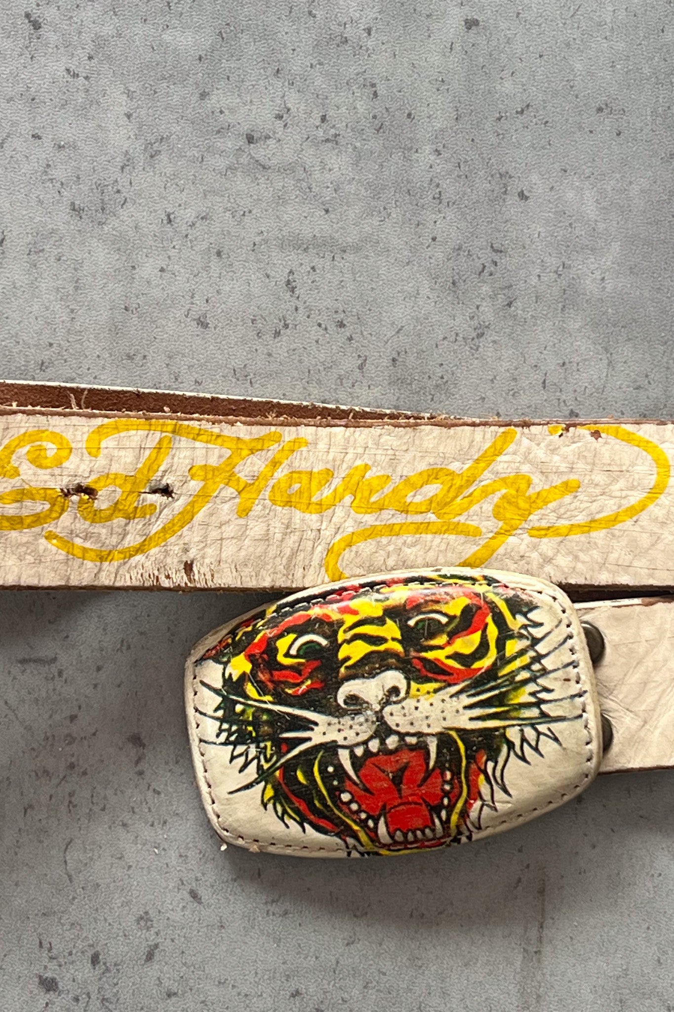 ★★★ ED HARDY graphic belt ★ 122cm