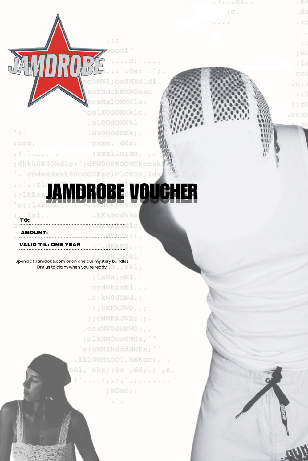 JAMDROBE GIFT VOUCHER