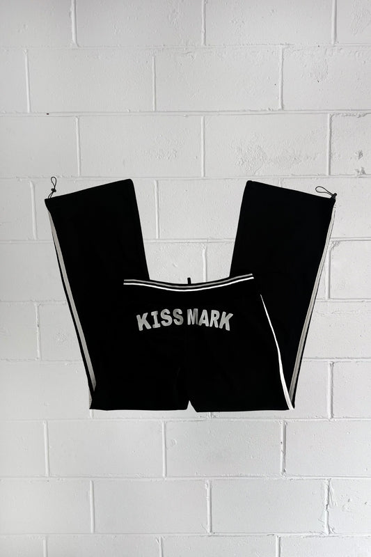 KISSMARK black trackpants★ Size Large