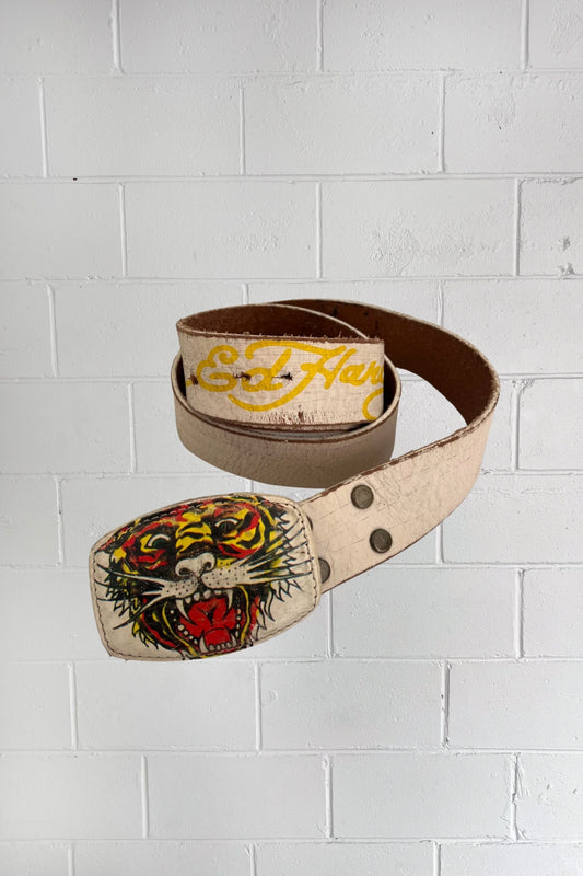 ED HARDY graphic belt