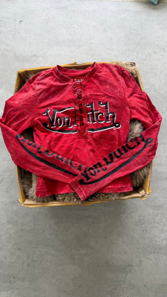 VONDUTCH red longsleeve ★ Size XS