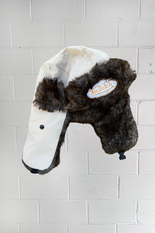 VON DUTCH festival fluffy hat ★