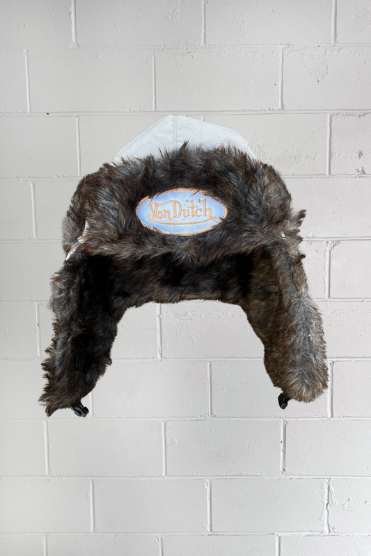 VON DUTCH festival fluffy hat ★