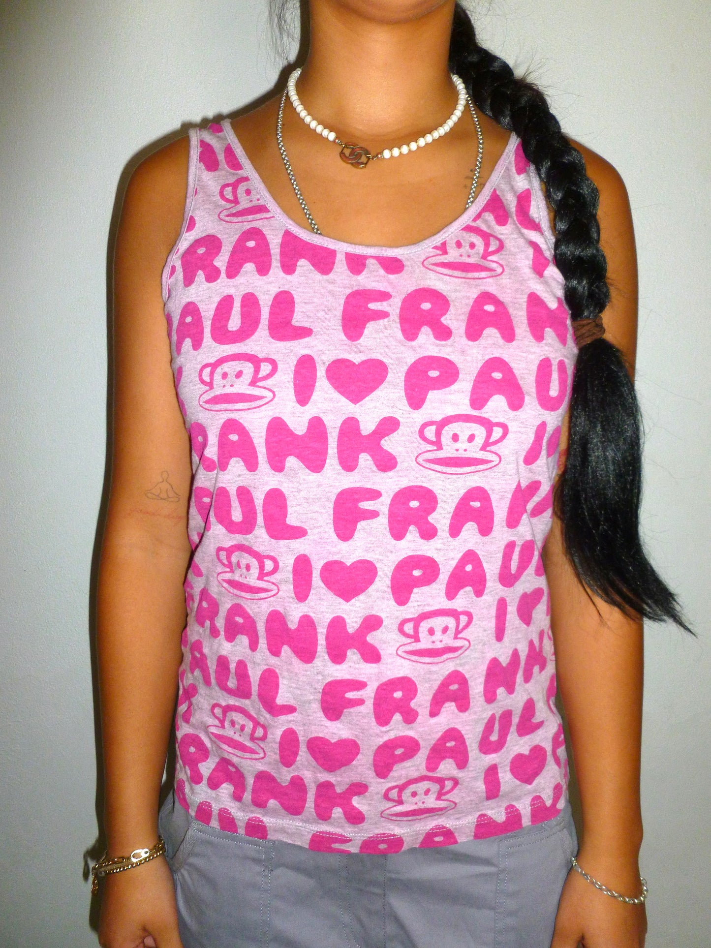 PAUL FRANK pink tank