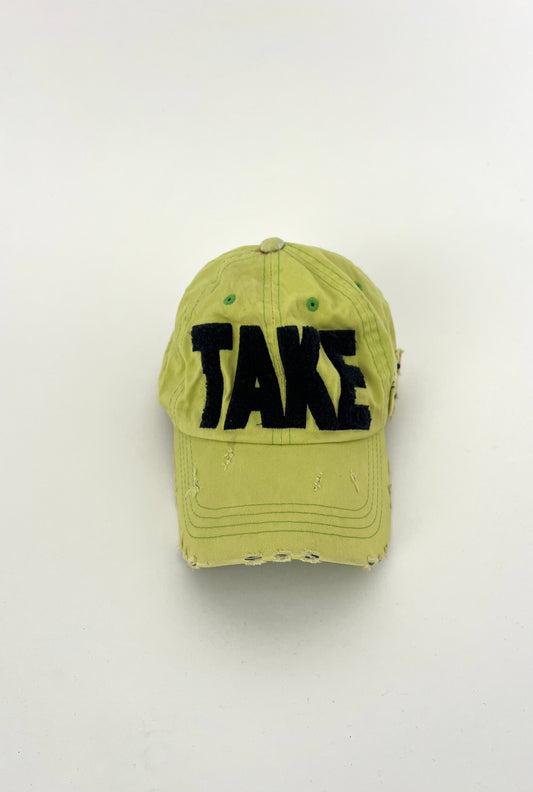 Y2K CAP - Green 'TAKE'