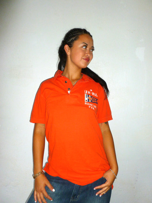 POLO RALPH LAUREN orange polo shirt