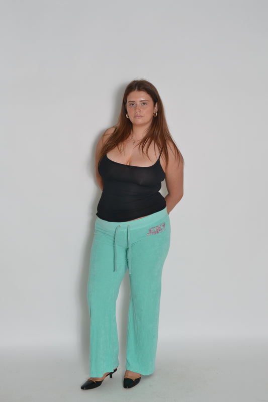 JUICY COUTURE aqua pants