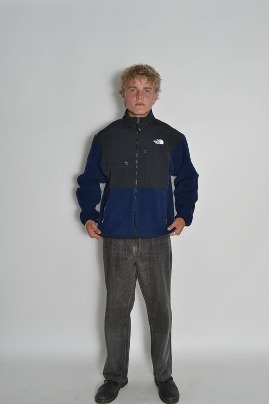 THE NORTH FACE navy fleece jacket