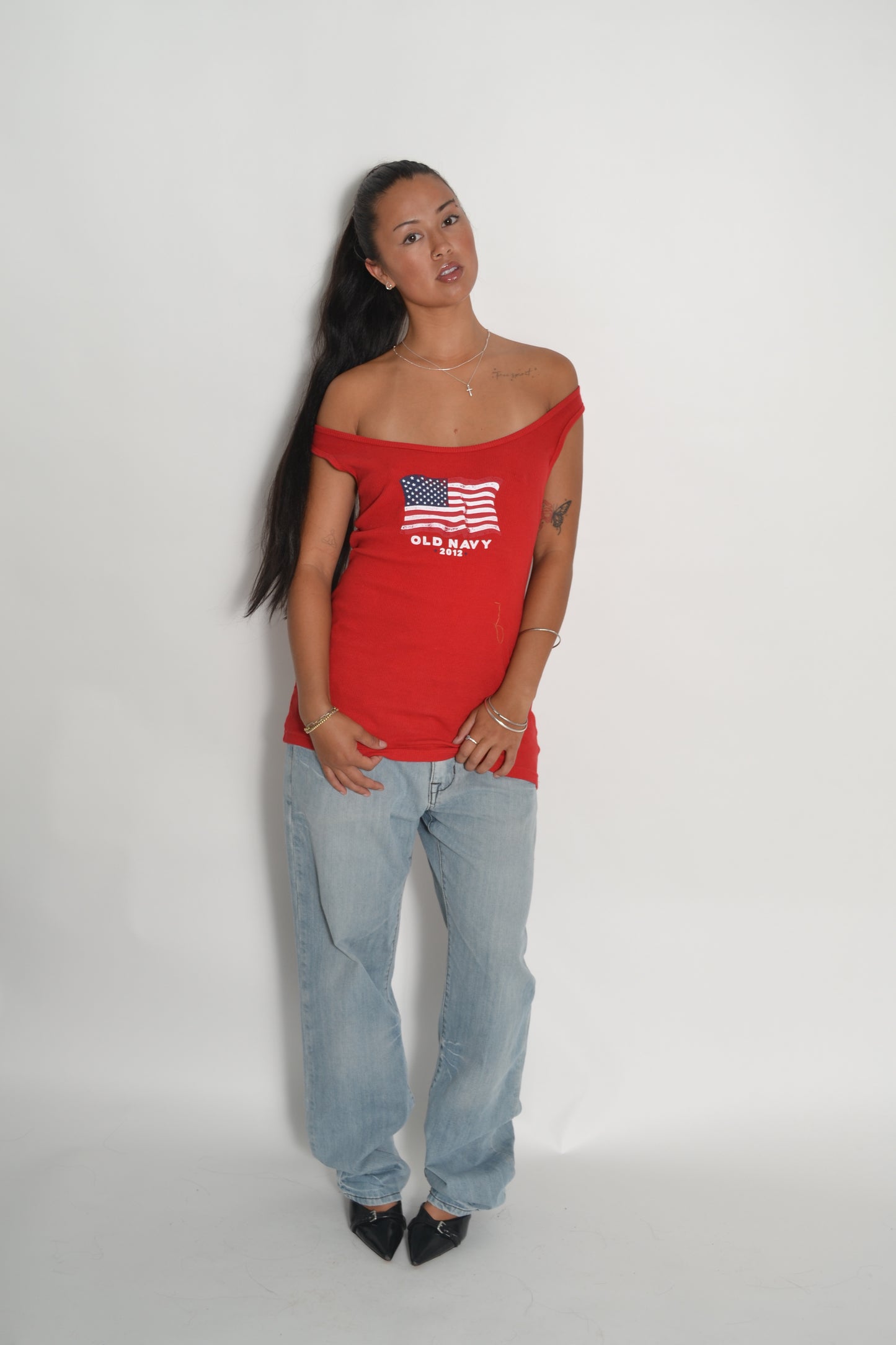 OLD NAVY red singlet