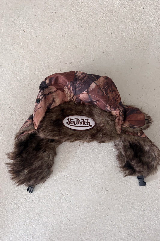 VON DUTCH realtree fluffy festival hat ★