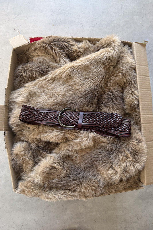 Brown festival belt  ★