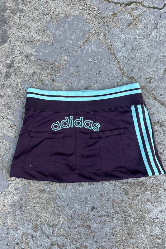 ADIDAS purple micro skirt