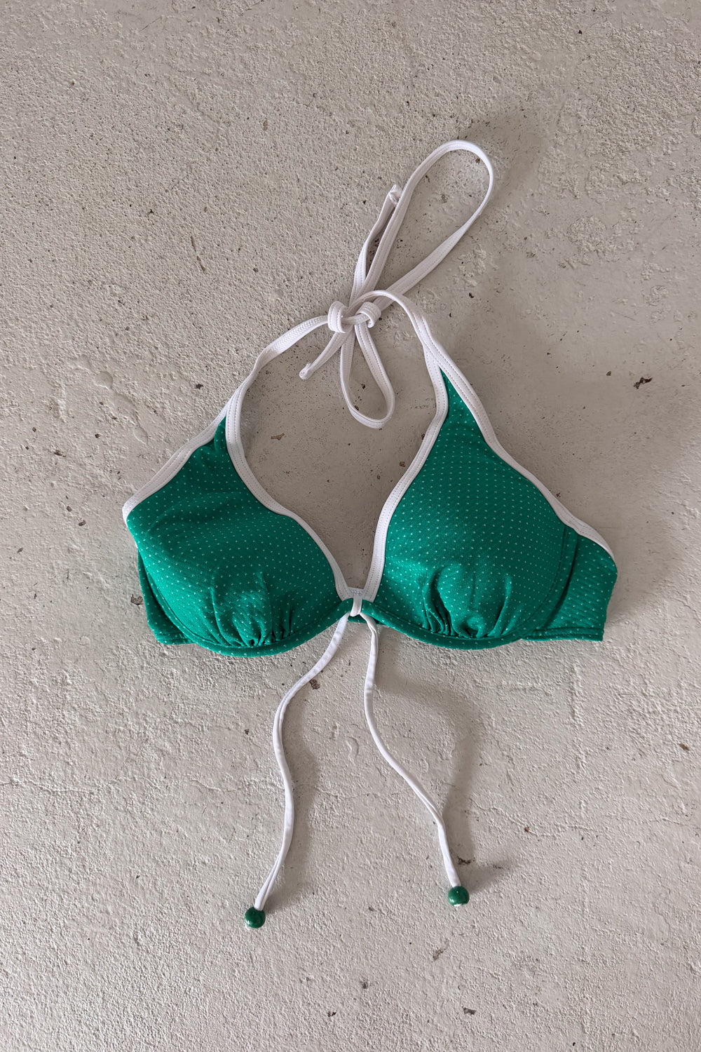Green polka dot bikini ★ Size est small