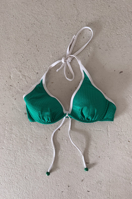 Green polka dot bikini ★ Size est small