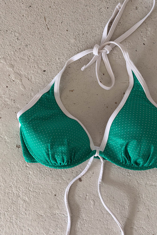 Green polka dot bikini ★ Size est small
