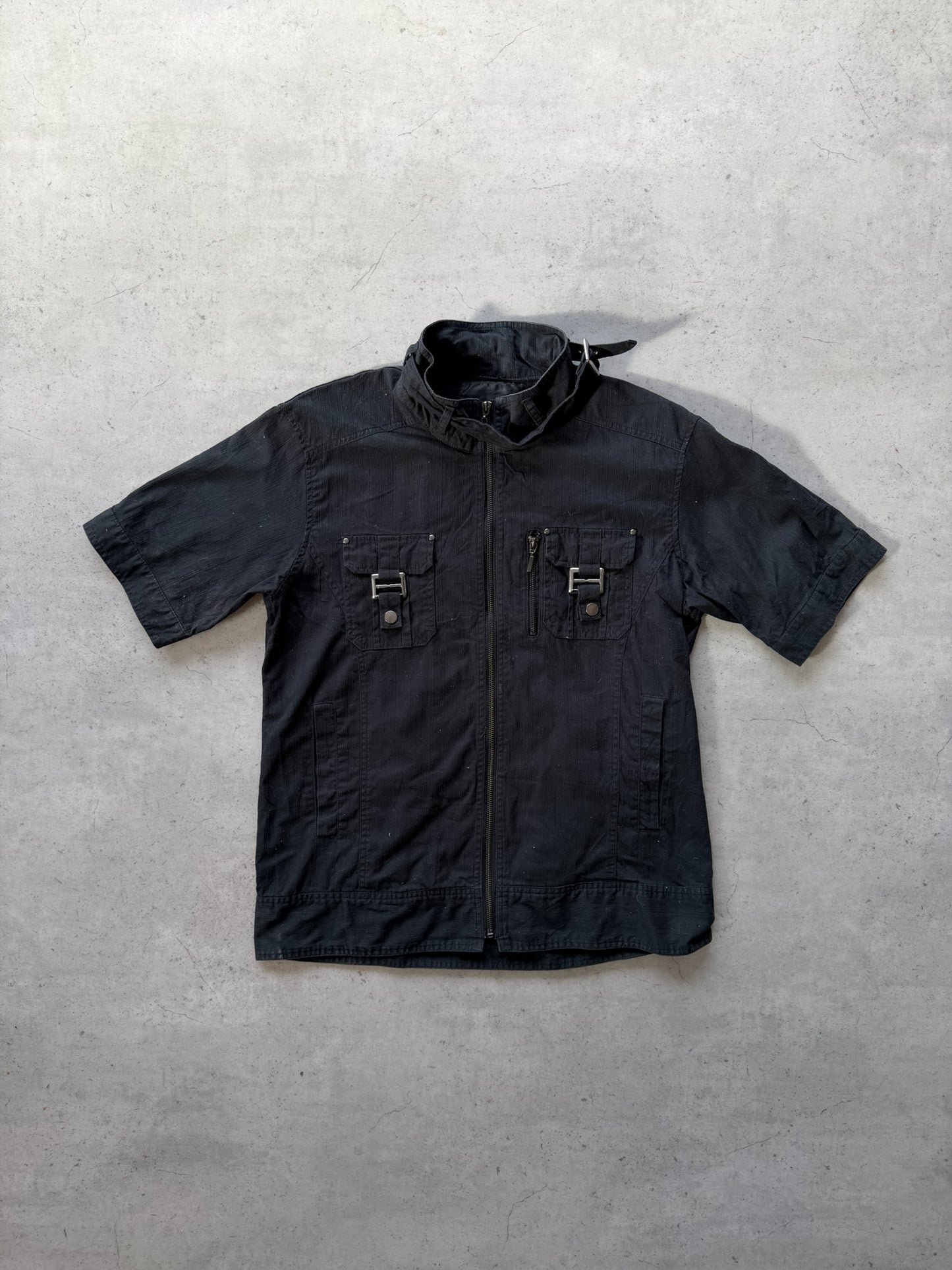 GRANGESTA black cargo jacket ★ Size labelled large