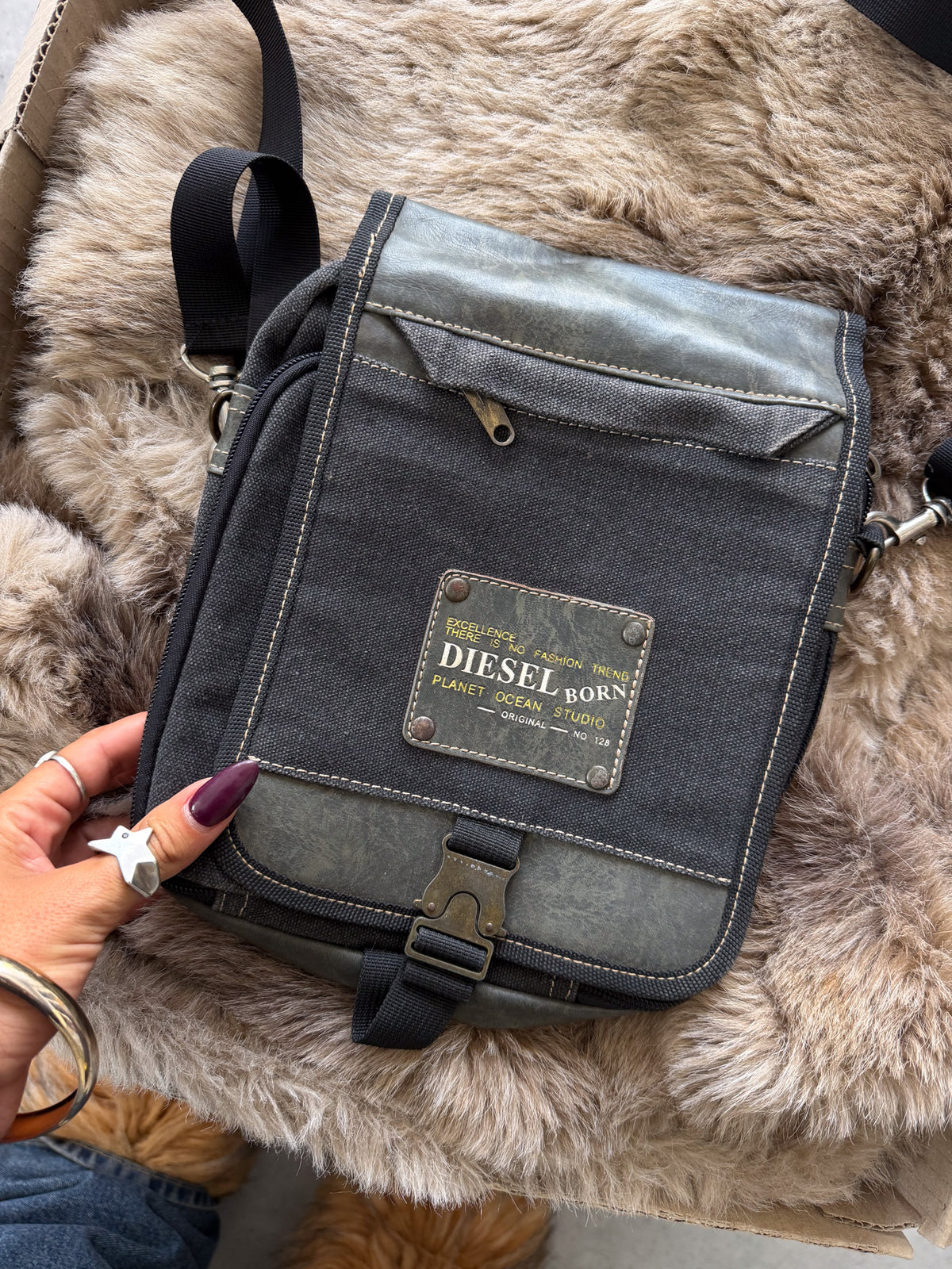 DIESEL black crossbody bag ★ END DROP 2