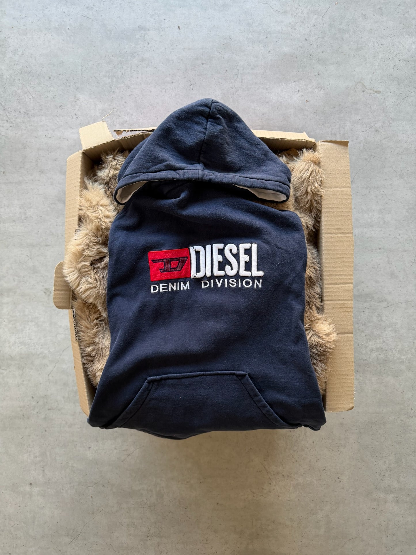 DIESEL navy jumper top ★ Size est medium/large