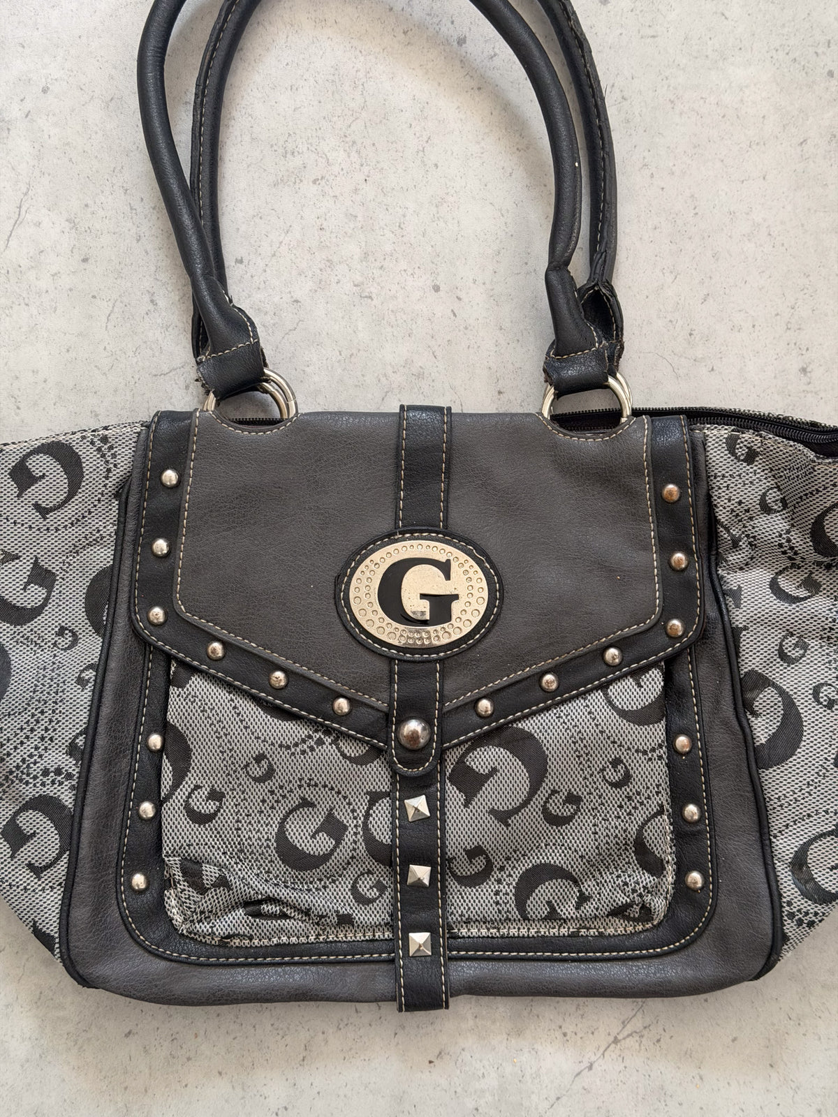 GUESS vintage monogram bag ★