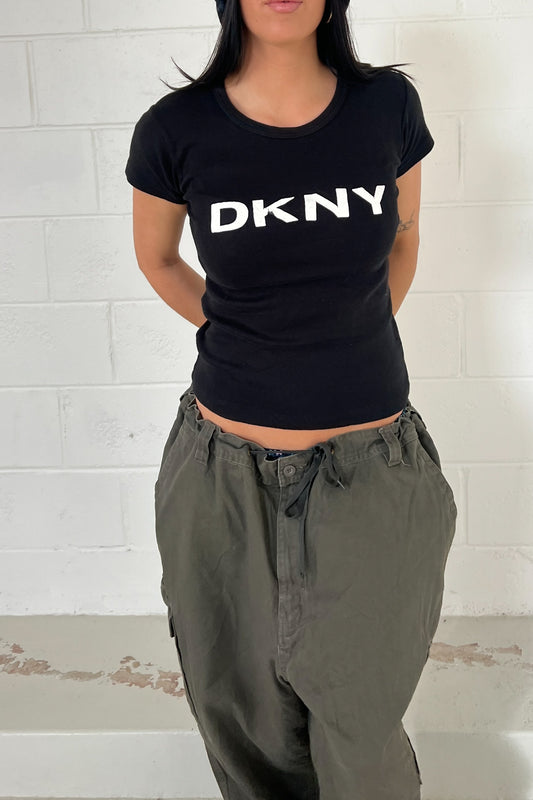 DKNY black vintage tee