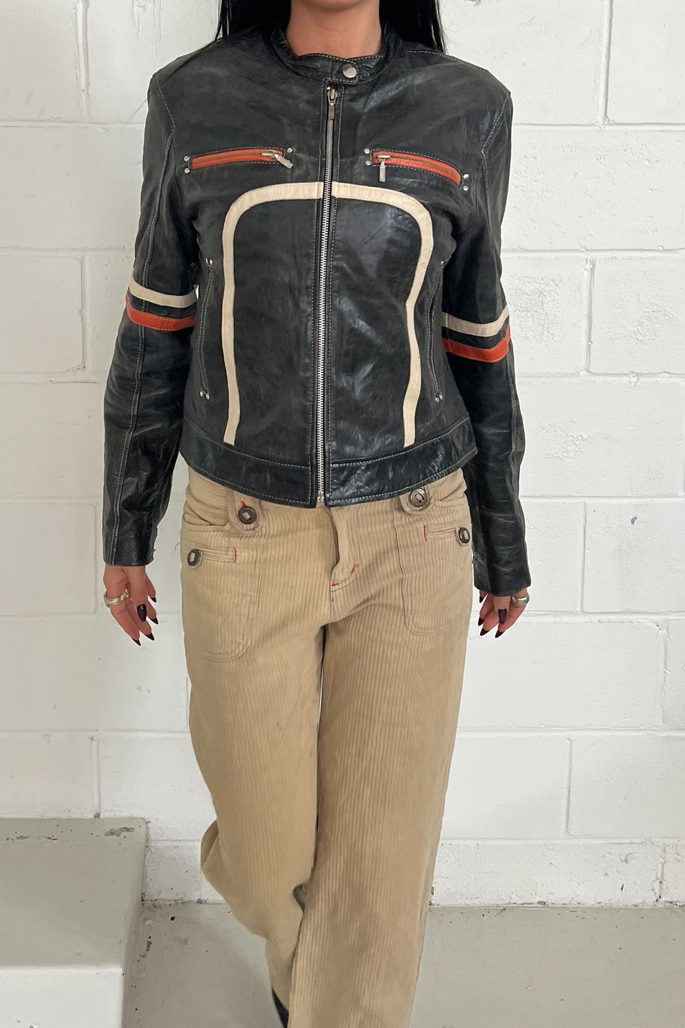 Vintage leather jacket
