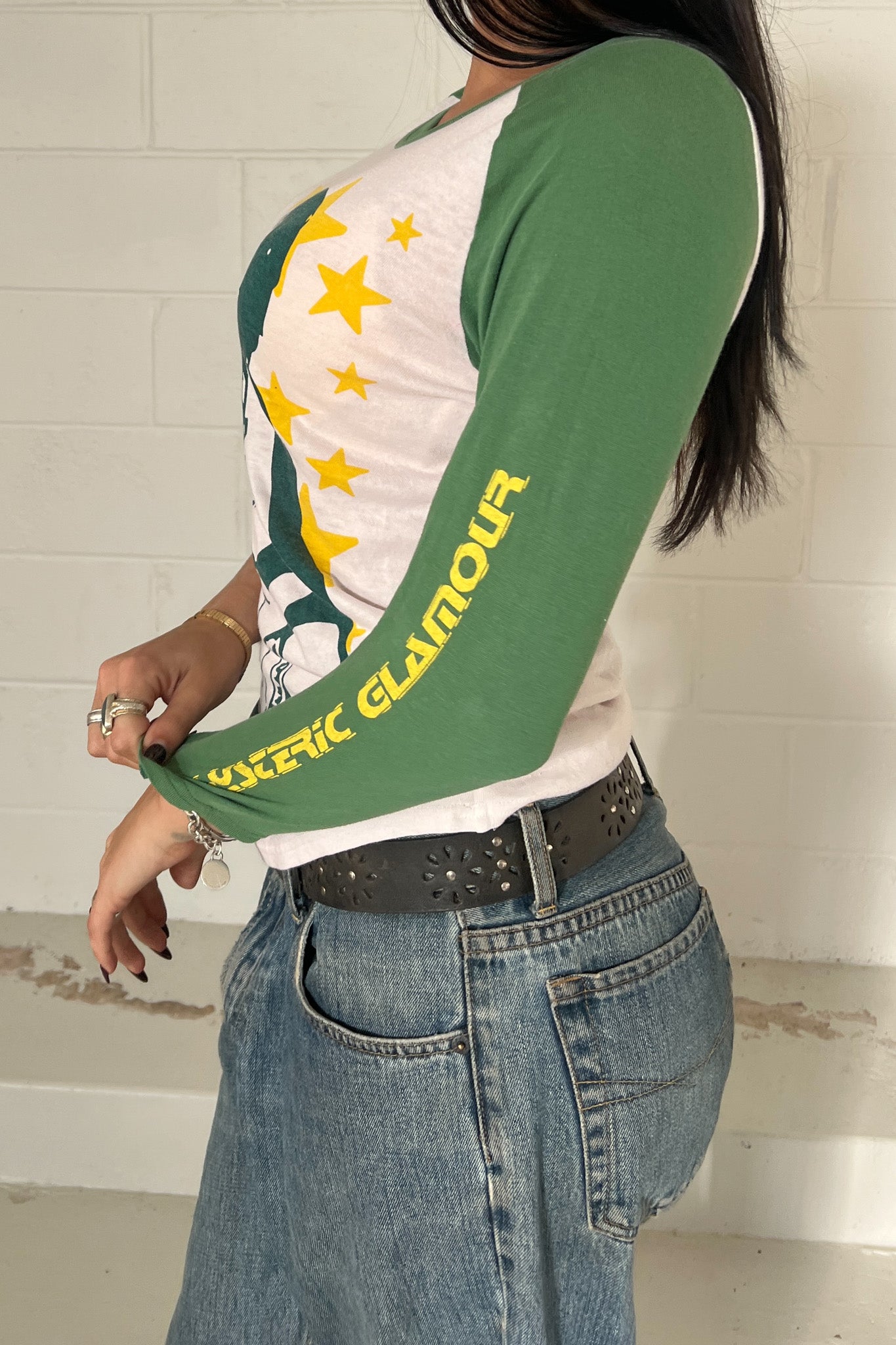 HYSTERIC GLAMOUR graphic star long sleeve