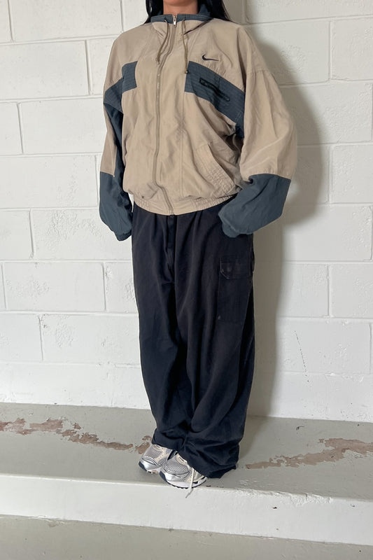 NIKE khaki windbreaker
