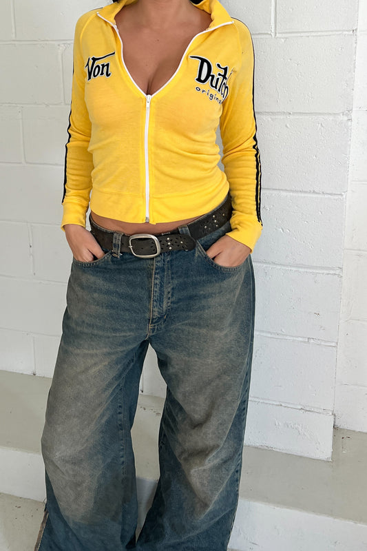 VONDUTCH yellow track jacket