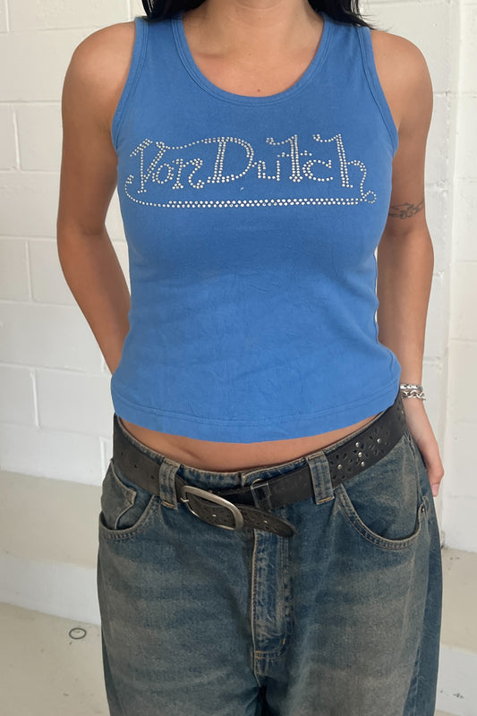 VONDUTCH diamante blue tank
