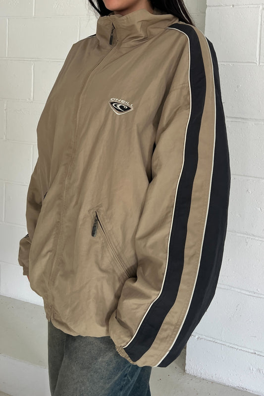 O'NEILL beige windbreaker jacket