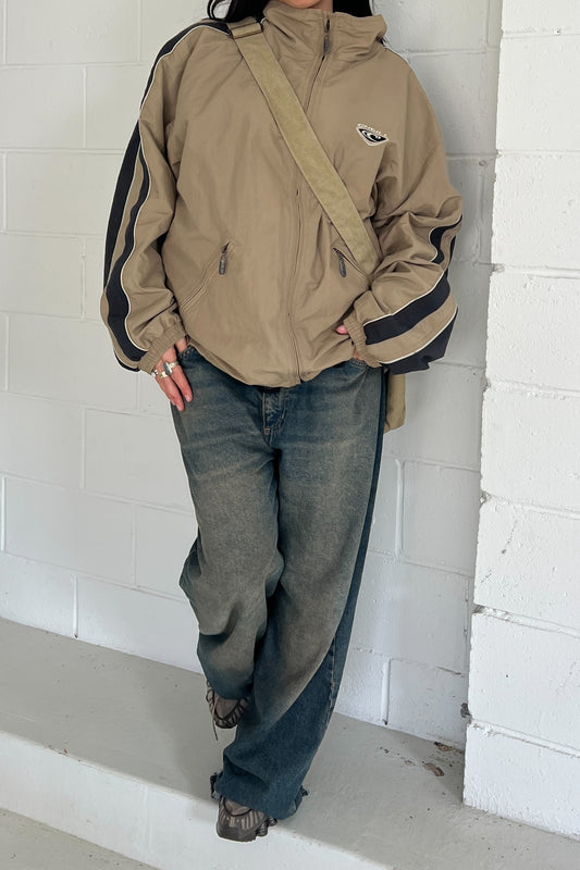 O'NEILL beige windbreaker jacket