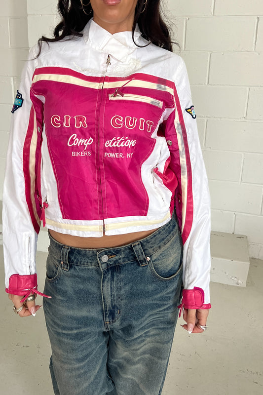 XNTRTK circuit vintage racer jacket