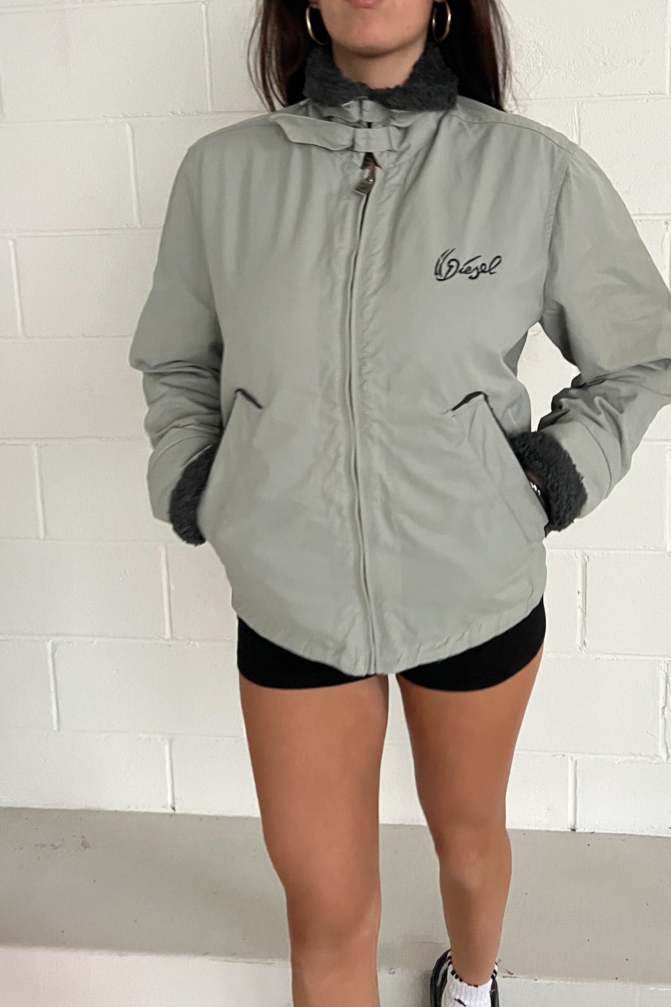 DIESEL sherpa jacket ★ Size medium