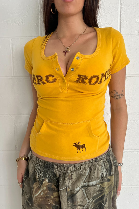 ABERCROMBIE spell out tank ★ Size estimated medium