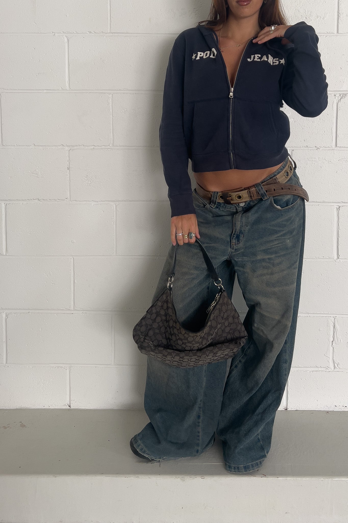 RALPH LAUREN POLO JEANS zip up jacket  ★ Size small