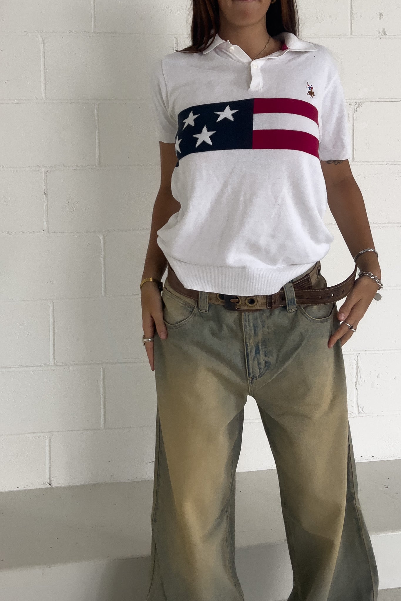 RALPH LAUREN polo shirt  ★ Size small